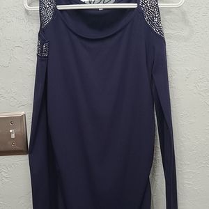 Cold shoulder blouse